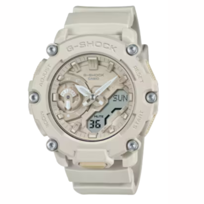 Casio G-Shock GA-2200NC-7ADR White Resin Band Analog-Digital Men Watch 